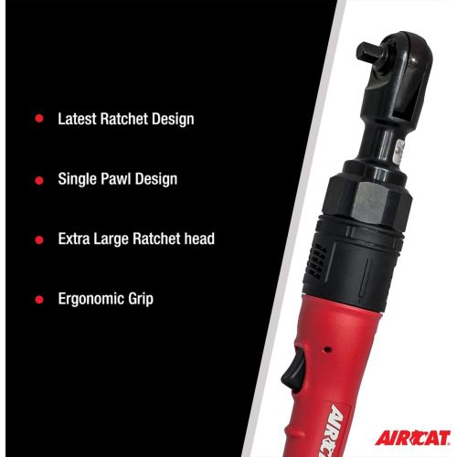  [아마존베스트]AirCAT 805-HT-5 1/2 High Torque Ratchet 130 ft-lbs 180 RPM