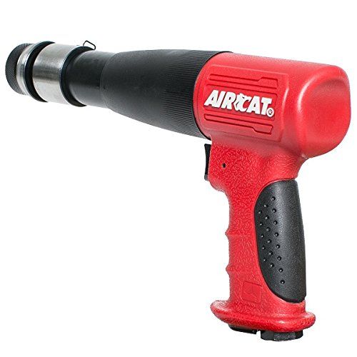  AirCat AIRCAT 5200-A-T Stroke Low Vibration Composite Air Hammer, Long, Red & Black