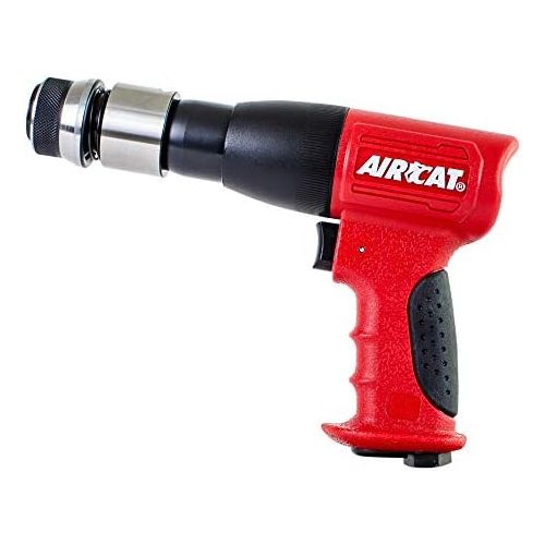  AirCat AIRCAT 5100-A-T Stroke Low Vibration Composite Air Hammer, Medium, Red & Black