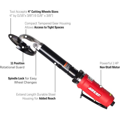  AirCat AIRCAT 6275-A 4 Composite Inside Cut-off Tool, Red