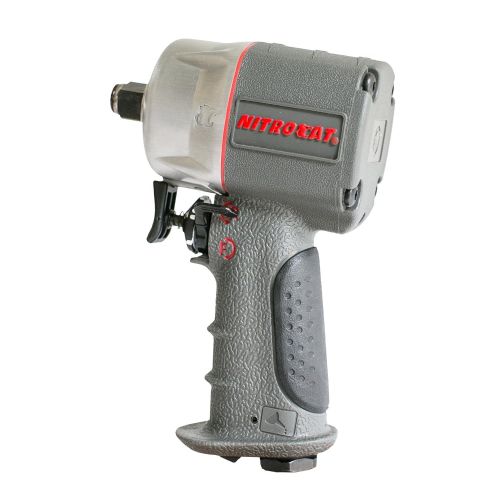  AirCat AIRCAT 1056-XL Kevlar Composite Compact Impact Wrench, 12, Silver & Grey