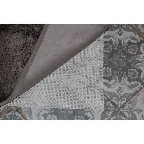  AirGo Products Non Slip Rug Pad Anti-Slip Rug Gripper - Reduce Slipping, Bunching, Movement of Your Oriental, Throw & Area Rugs- Rugpad Cushion & Floor Protector (5ft x 7ft) Nonski