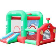 Bounce House for Kids 3-12 Inflatable Slide Jumping Bounce Castle Blow Up Toddler Bouncy House for Kids Outdoor with Slide and Blower Use for Indoor,Red
