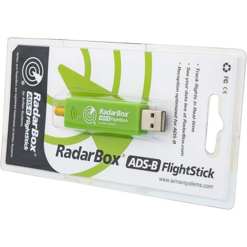  [아마존베스트]AirNav RadarBox FlightStick - ADS-B USB Receiver with Integrated Filter, Amplifier and ESD Protection