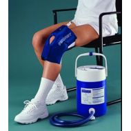 Aircast Cryo Cuff Cold Therapy Knee Solution - Blue - Large, Non Motorized, Gravity-fed System, 1count
