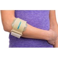 Aircast Pneumatic Armband: Tennis/Golfers Elbow Support Strap, Beige