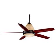 AireRyder Vaxcel FN52238OBB Fresco II Dual Mount Ceiling Fan, 52, Oil Burnished Bronze Finish