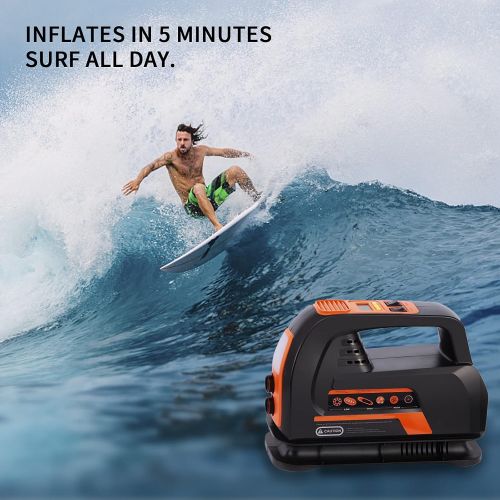  Airephant Paddle Board Pump Sup Air Pump, Electric Pump for Paddle Board, Sup Electric Pump Inflatable Sup Electric Pump Sup Electric Air Pump Electric Pump