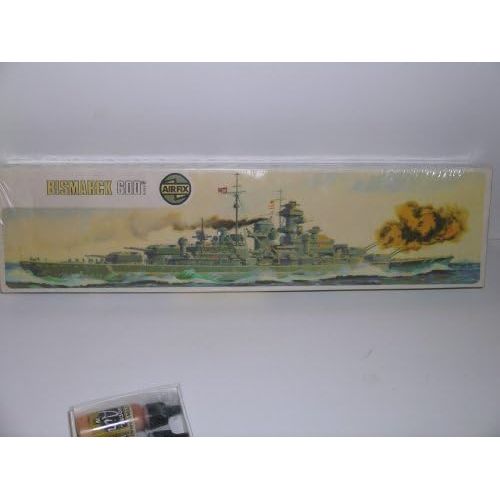  Airfix German WW II Bismarck Battleship Plastic Model Kit