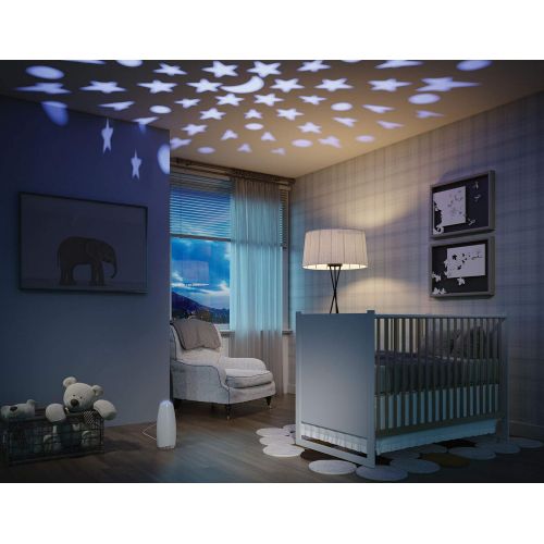  AIRFREE BabyAir Filter Free Portable - Air Free Home Air Purifier Machine & Kids Room Projector Night Light - No Replacement Filters Or Cleaner Needed