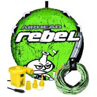 [아마존베스트]Airhead AIRHEAD AHRE-12 Rebel Tube Rope Pump Kit Inflatable Single Rider Lake Towable