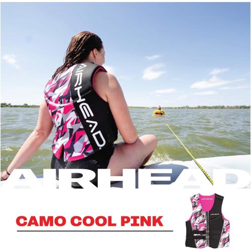  Airhead Womens CAMO COOL Kwik-Dry Neolite Flex Life Jacket