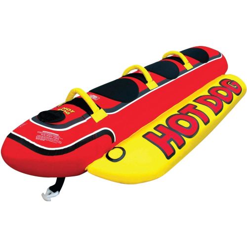  [아마존베스트]Airhead HOT DOG 3 Person Towable Tube