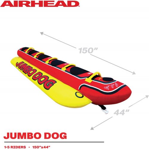  [아마존베스트]Airhead Kwik Tek Jumbo Dog Inflatable Towable