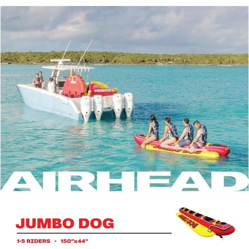  [아마존베스트]Airhead Kwik Tek Jumbo Dog Inflatable Towable