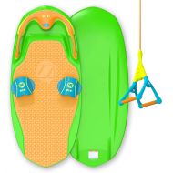 Airhead ZUP You Got This 2.0 Board and 1.5 Handle Combo, All-in-One Kneeboard, Wakeboard, Wakeskate, and Wakesurf Board for All Ages