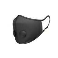 Airinum Urban Air Mask 2.0 - Reusable & Adjustable Air Mask That Protects Against Air Pollution, Smog, Allergens and Bacteria - Onyx Black M