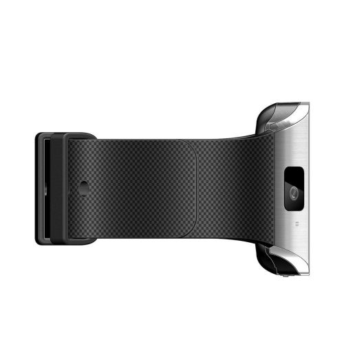  Airsspu Tm Bluetooth Smart Watch Wrist Watch Phone Touch Screen Mate for Samsung Iphone Smartphones (Silver)
