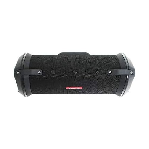  Aiwa Exos-3 Bluetooth Speaker (Black) - Water Resistant, Rugged - Serious Acoustic Performance