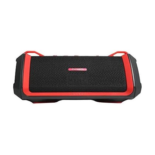  Aiwa Exos-3 Bluetooth Speaker (Red/Black) - Water Resistant, Rugged - Serious Acoustic Performance