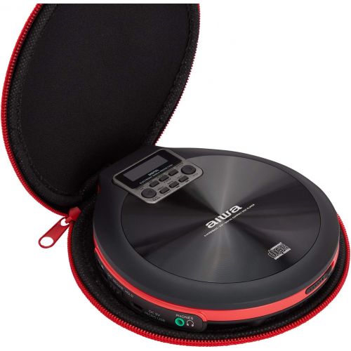  [아마존베스트]AIWA PCD-810RD CD Player Red/Black