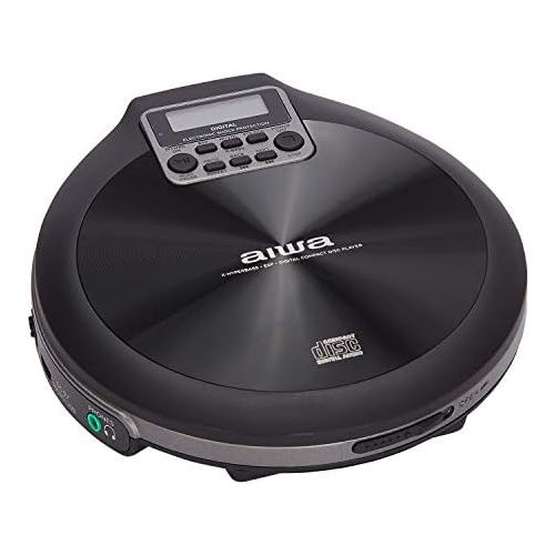  [아마존베스트]AIWA PCD-810BK CD Player Grey/Black