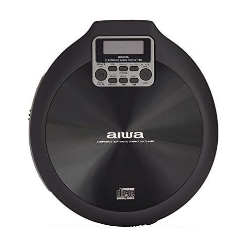  [아마존베스트]AIWA PCD-810BK CD Player Grey/Black