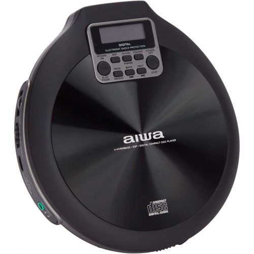  [아마존베스트]AIWA PCD-810BK CD Player Grey/Black