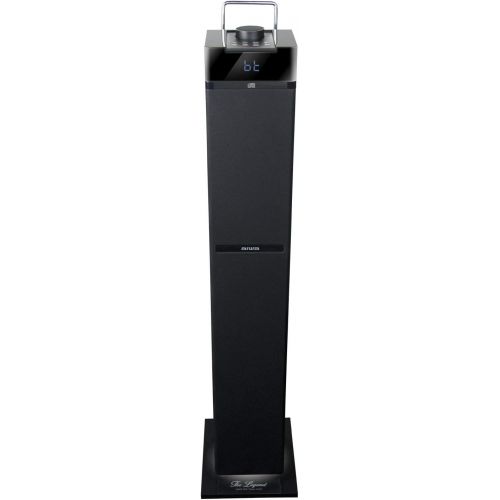  Aiwa TS 990CD Large Sound Tower with CD, Bluetooth, USB, SD and FM Radio, 120 W, Black