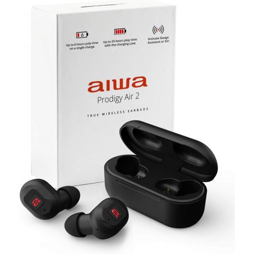  Aiwa Prodigy Air 2 TWS Wireless Earbuds Fast Charging Earphones with True Wireless Stereo