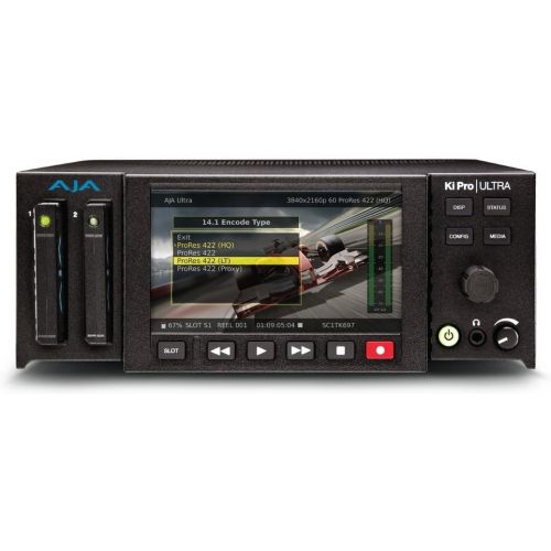  [아마존베스트]AJA Ki Pro Ultra 4K Video Recorder and Player with Built-in HD LCD Monitor, 4K 60p Support