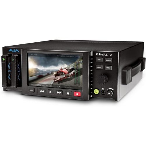  [아마존베스트]AJA Ki Pro Ultra 4K Video Recorder and Player with Built-in HD LCD Monitor, 4K 60p Support