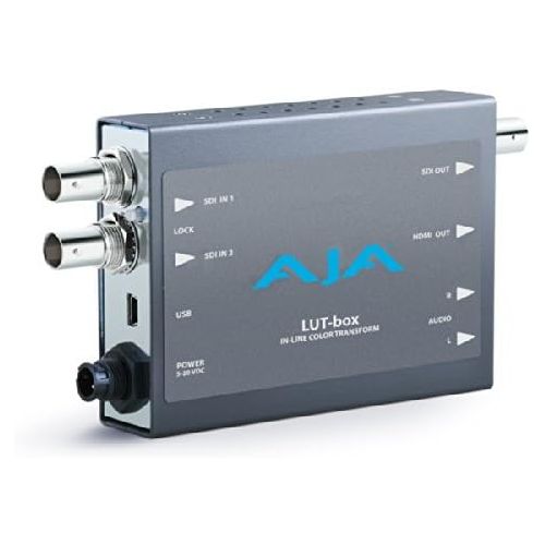  Aja AJA LUT-box In-line Color Transform with SDI and HDMI Outputs and 3G and Dual-Link Inputs