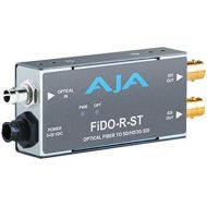 Aja AJA FiDO-R-ST Single Channel ST Fiber to SDI Mini Converter (FiDO-R-ST)