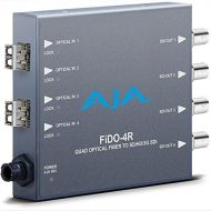Aja AJA FiDO-4R Optical Fiber to Quad SDHD3G SDI Mini Converter (FIDO-4R)