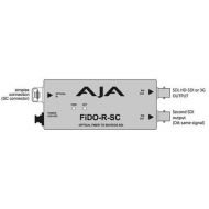 Aja AJA FiDO-R-SC Single Channel Optical Fiber SC to SDI Converter with Dual SDI Outputs