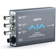 Aja AJA HD10AVA SDHD Analog Composite or Component Video & 4-Channel Analog Audio to SDHD-SDI with Embedded Audio
