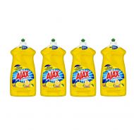 Ajax Ultra Triple Action Liquid Dish Soap, Lemon 52 Ounce - 4 Pack