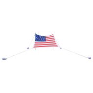 Ajeena Beach Sunshade American Flag Style - Sun Shade That Will Make You Proud - Lycra UPF50+ Perfect Canopy Tent for Kids & Family in Beach,Event,Parks,Parties,Picnic,Camping & Ou