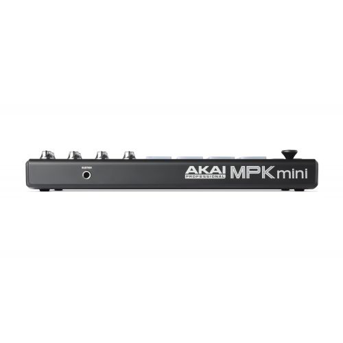  Akai Professional MPK Mini 2 Black 25-Key Ultra-Portable USB MIDI Drum Pad & Keyboard Controller with Joystick, VIP Software Download Included - Limited Edition