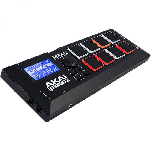  Akai Professional},description:The MPX8SD from Akai takes everything Akai is known for, and packs it into a compact 8-pad controller with a built-in library of popular sounds, samp