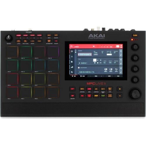  Akai Professional MPC Live II Standalone Sampler and Sequencer with 1TB SSD