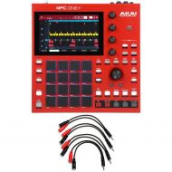 Akai Professional MPCOne Plus With 4 Stereo Breakout Cables