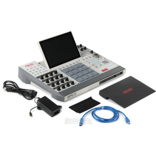  Akai Professional MPC X Standalone Sampler and Sequencer with Decksaver - Special Edition