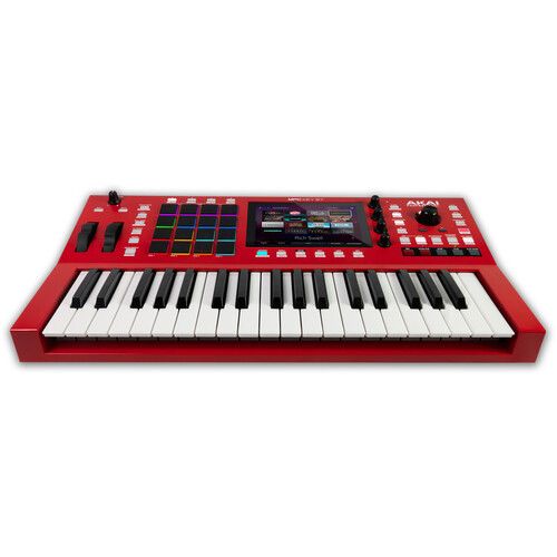  Akai Professional MPC Key 37 Standalone Keyboard Workstation with Sampler and Sequencer