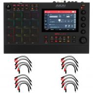 Akai Professional MPC Live II Standalone Sampler and Sequencer with 16 Stereo Breakout Cables
