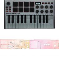 Akai Professional MPK Mini MK III 25-key Keyboard Controller and Virtual Instrument Plug-ins Bundle - Grey