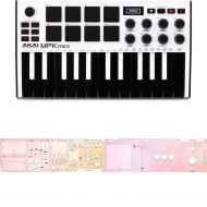 Akai Professional MPK Mini MK III Limited Edition White 25-key Keyboard Controller and Virtual Instrument Plug-ins Bundle