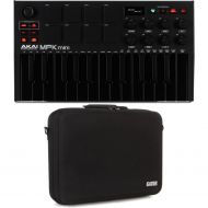 Akai Professional MPK Mini MK III Limited Edition Black on Black 25-key Keyboard Controller with Carry Case