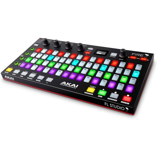  [아마존베스트]Akai Professional USB MIDI Controller for FL Studio with 64 RGB Clip/Drum Pad Matrix (Fire)